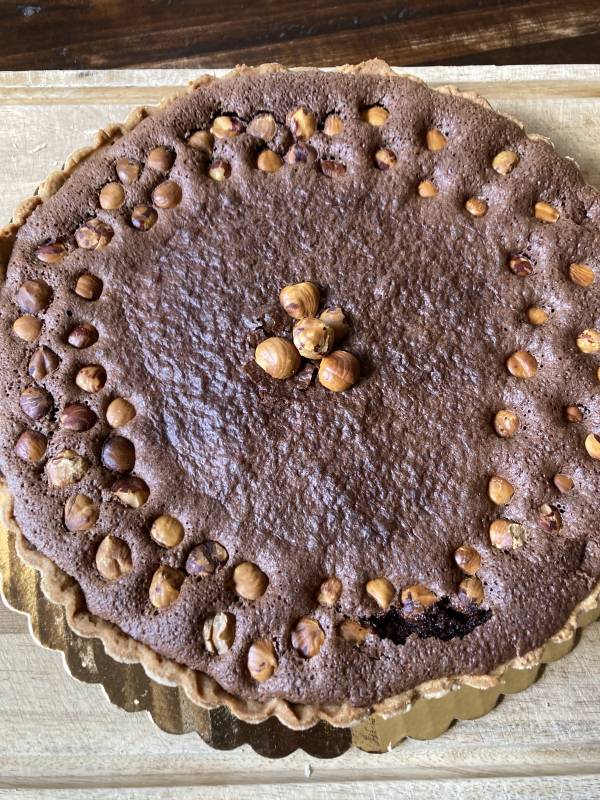 Chocolate Hazelnut Tart