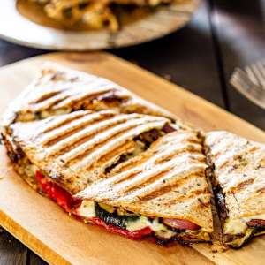 Grilled Veggie Quesadillas