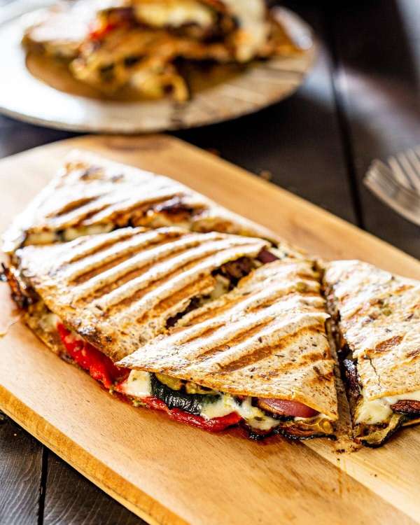 Grilled Veggie Quesadillas