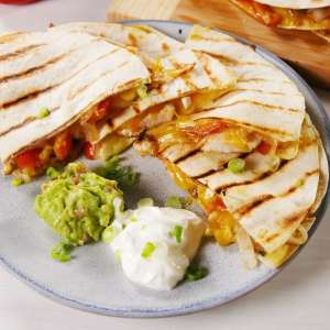 Grilled Chicken Quesadillas