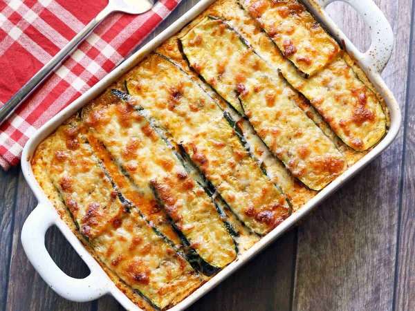 Zucchini Beef Lasagna