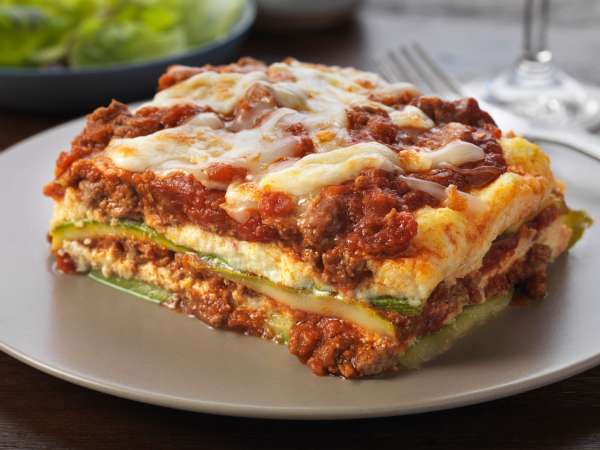 Zucchini Beef Lasagna