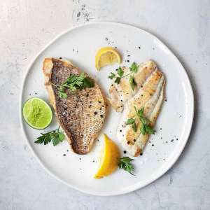 Pan-Seared Rock Cod or Sea Bream or Snapper