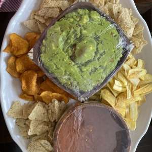 Guacamole, Salsa & Chips