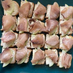 Smoked Sailfish Crostini*