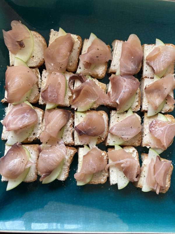 Smoked Sailfish Crostini*