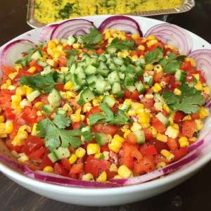 Sweet Corn & Mango Salad