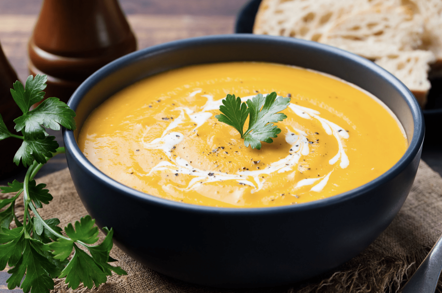 Curried Butternut Soup