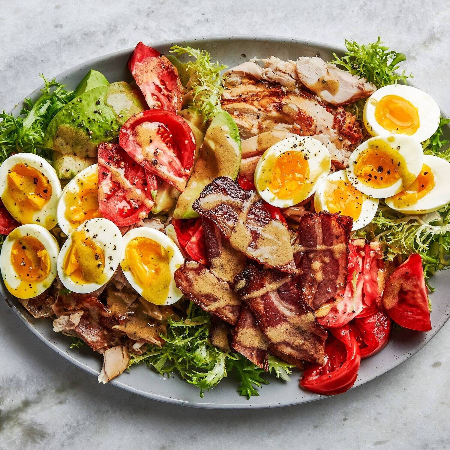 Grilled Chicken Cobb Salad w/Bacon