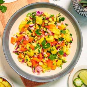 Sweet Corn & Mango Salsa