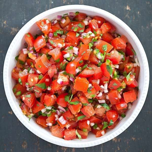 Tomato Salsa/Kachumbari