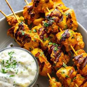 Tandoori Chicken Skewers