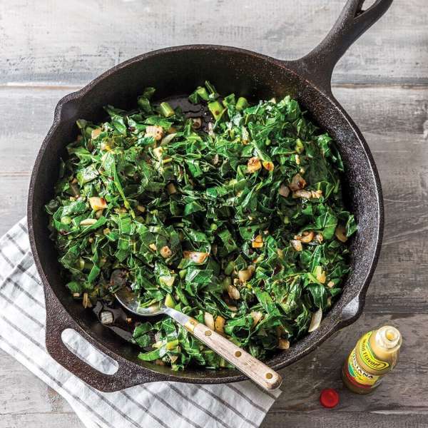 Sauted Kale or Collard Greens (Sukuma)