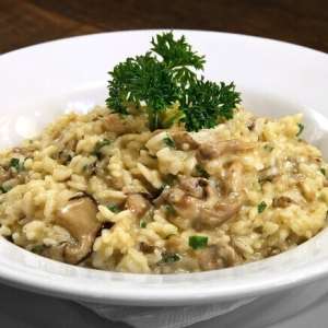 Saffron Mushroom Risotto