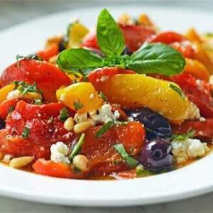 Moroccan Roasted Pepper Salad