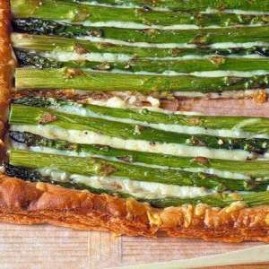 Asparagus Gruyere Tart