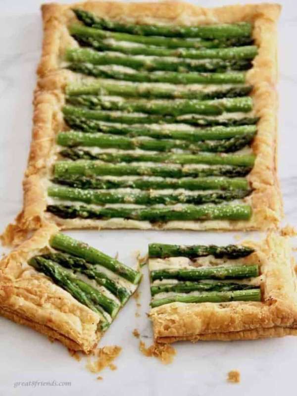 Asparagus Gruyere Tart