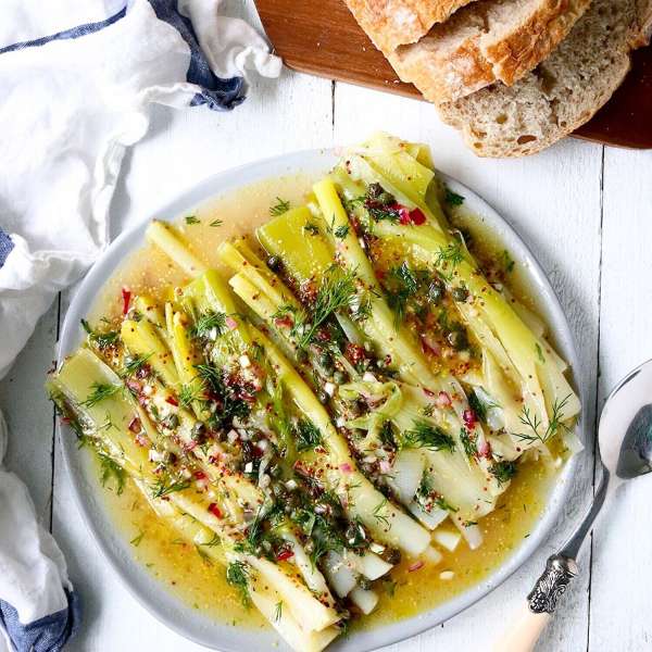 Leeks Vinaigrette