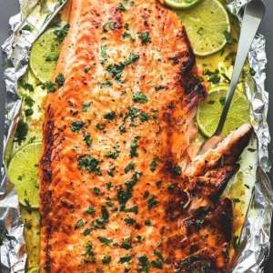 Oven Roasted Honey Soy and Lemon Salmon (1kg)