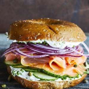 Smoked Salmon Bagels