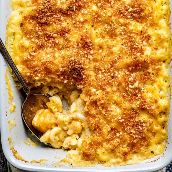 Butternut Squash Mac n' Cheese (Vegetarian)